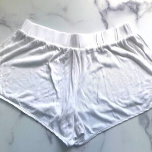 Victoria's Secret White Sleepwear Loungewear Shorts Size Small